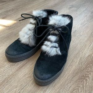 Manas suede ankle boots✨size 38